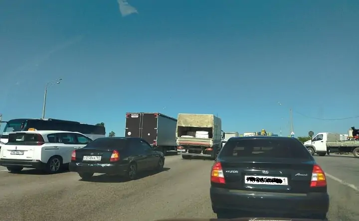 Въезд в Ростов через мост Сиверса, где теперь собираются пробки. Фото donnews.ru