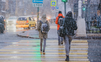 Мокрый снег с сильным ветром может накрыть Ростовскую область в ближайшие сутки