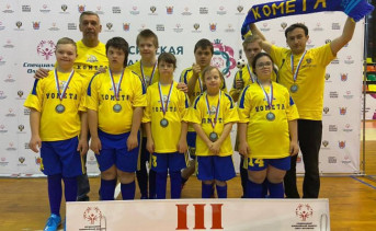 Команда особенных футболистов из Ростова «Комета» заняла призовые места на Всероссийской олимпиаде