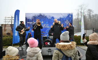 «ЮгСтройИнвест» провёл новогоднюю ёлку для жителей экорайона «Вересаево»