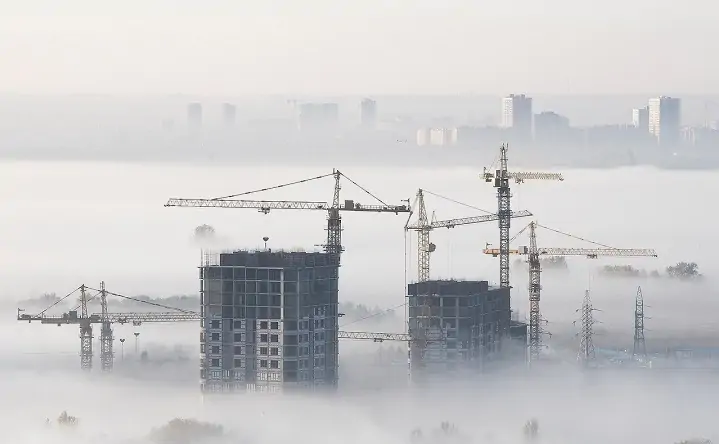 Ростов в тумане. Фото Дениса Демкова