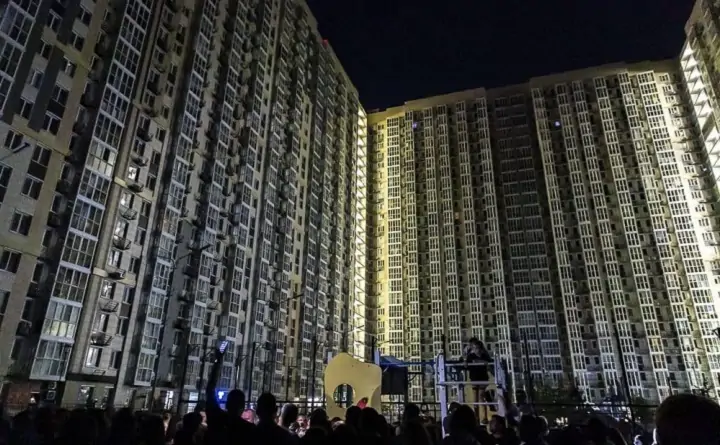 ЖК West Side на Стабильной в Ростове, где больше месяца были проблемы со светом. Фото rostov-gorod.ru