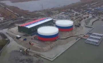 Водозабор под Ростовом, работающий на новый водовод в Донбасс. Фото function.mil.ru.