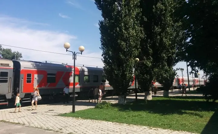 Железнодорожная станция Морозовская, где, по неофициальной информации, и произошло нападение. Фото Яндекс Карты.