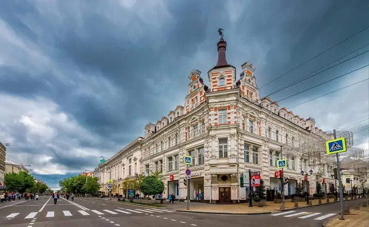 Доходный дом купца Генч-Оглуева в Ростове. Фото Дениса Демкова