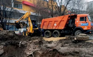 Устранение аварии. Фото пресс-службы "Ростовводоканала"