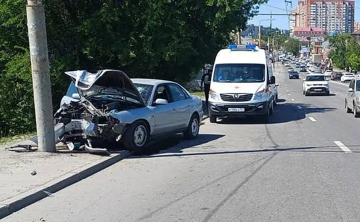 Фото с места ДТП отдела пропаганды регионального УГИБДД