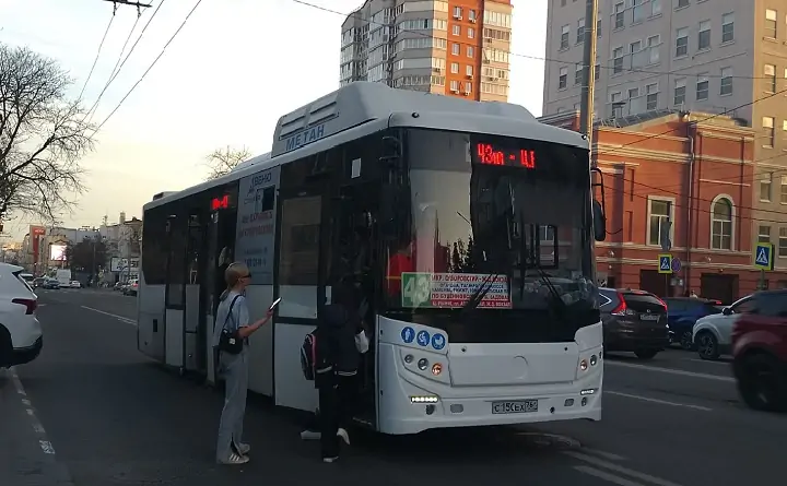 Маршрут 80 автобуса ростов