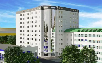 Первый 14-этажный корпус нового кампуса «Донтех», который планирует построить ДГТУ. Фото пресс-службы вуза