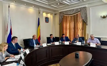 Заседание, фото Общественной палаты Ростовской области