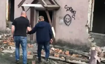 Задержанного введут на место преступления. Скрин с видео пресс-службы ФСБ