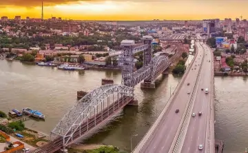 Темерницкий мост в Ростове. Фото Дениса Демков.