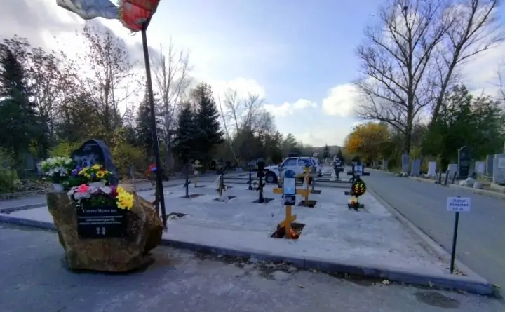 Сектор Мужества на Аллее Героев на Северном кладбище. Фото donnews.ru