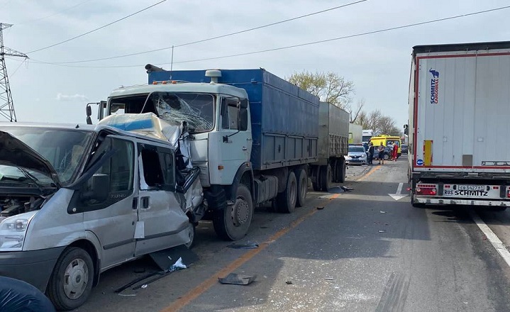 Фото с места ДТП отдела пропаганды регионального ГИБДД