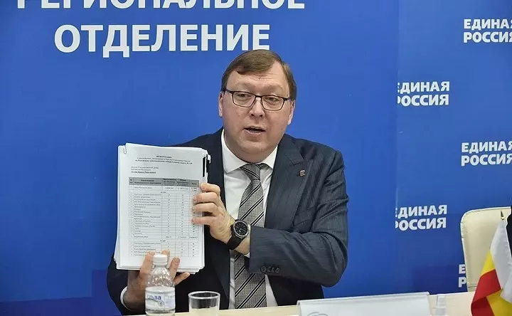 Председатель ЗСРО Александр Ищенко. Фото Анатолия Карбинова
