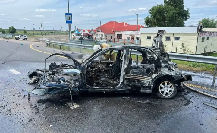 Фото с места ДТП отдела пропаганды регионального ГИБДД