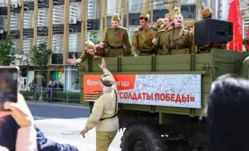 Празднование Дня Победы. Фото пресс-службы администрации Ростова